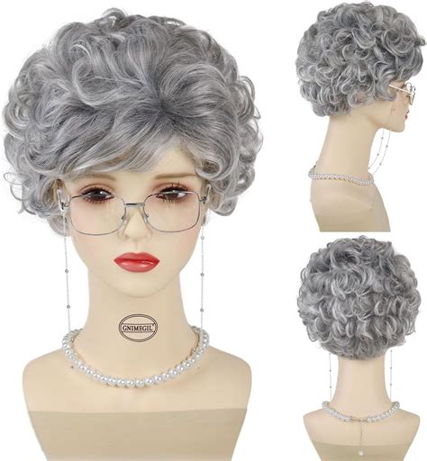 Cheap Gray Wigs Costume