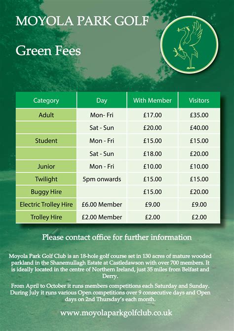 cheap green fees golf courses