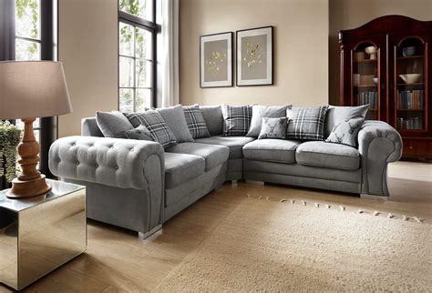 Cheap Grey Corner Sofa