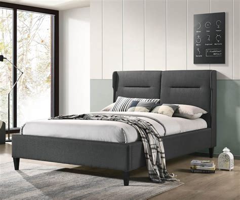 Cheap Grey Double Beds