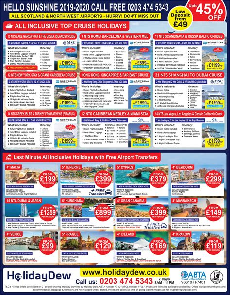 cheap holiday packages from uk