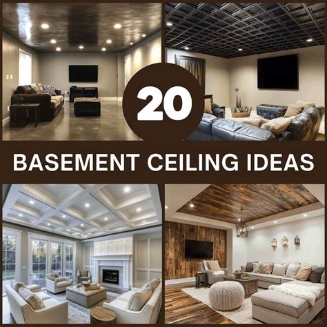 Cheap Ideas For Basement Ceiling
