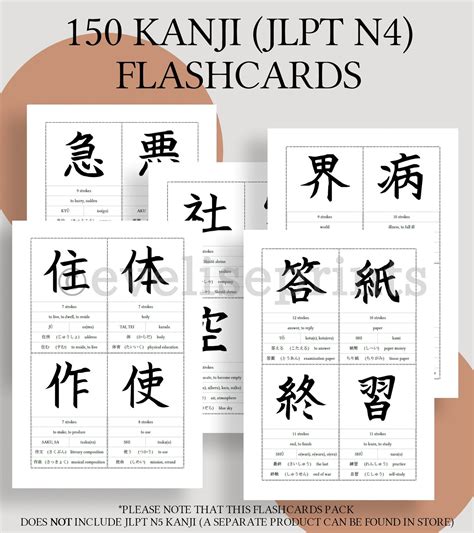 Cheap Kanji Flashcards