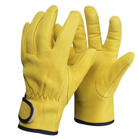 Cheap Leather Safety Gloves