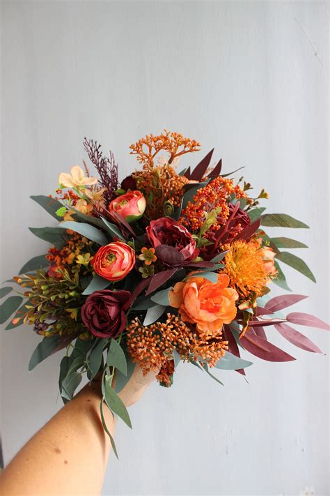 cheap orange flowers bouquets