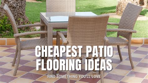 Cheap Patio Floor