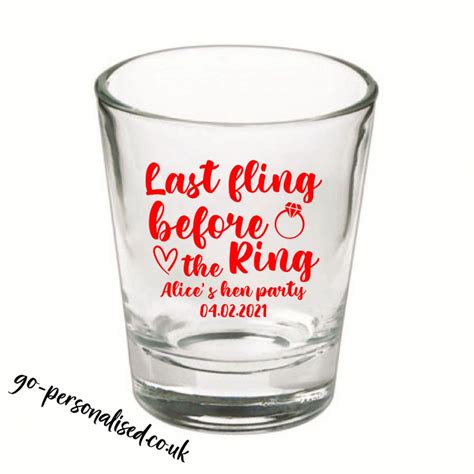 Cheap Personalised Shot Glasses