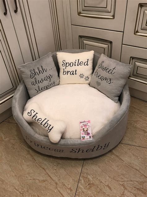 Cheap Personalized Dog Bed
