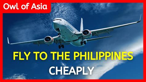cheap plane tickets to the philippines covid