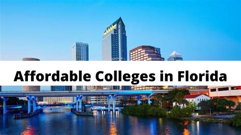 cheap public colleges in florida