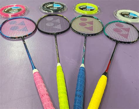 cheap racket stringing badminton