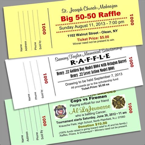 cheap raffle tickets near me