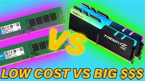 Cheap Ram Vs Expensive Ram