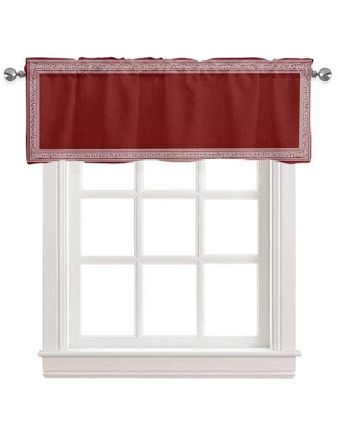 Cheap Red Valances