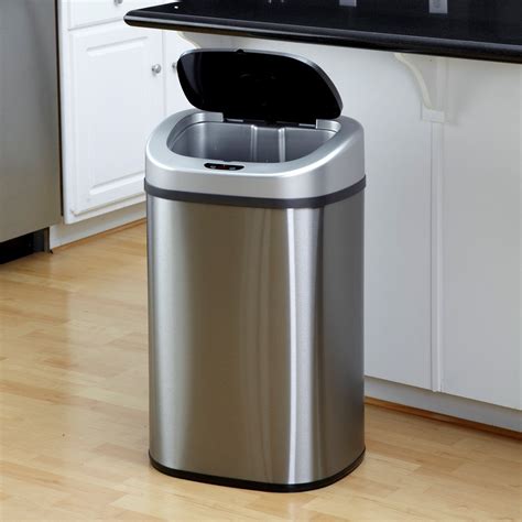 cheap stainless steel trash can