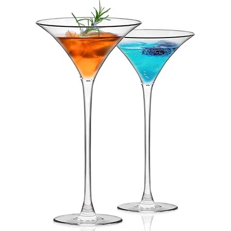 cheap tall martini glasses