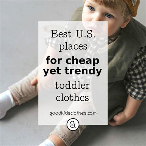 Cheap Toddler Clothes