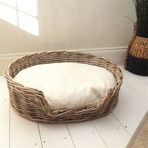 Cheap Wicker Pet Bed