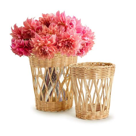 Cheap Wicker Vases