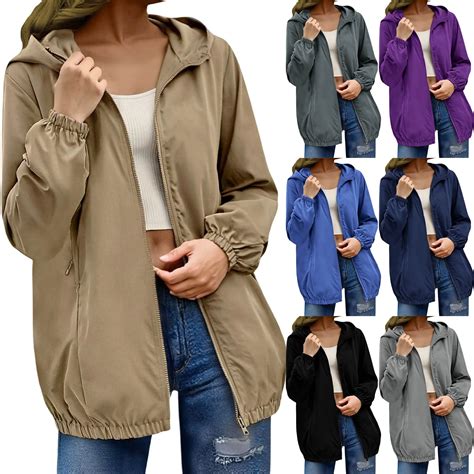 Cheap Womens Lightweight Rain Jacket