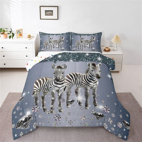 Cheap Zebra Comforter Set