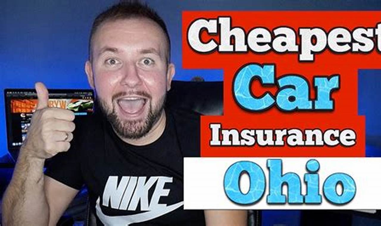 cheapest car insurance ohio