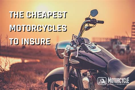 Cheapest Motorcycle To Insure In 2023