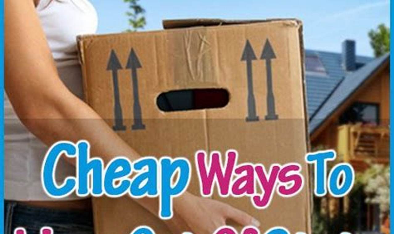 The Most Affordable Way to Move Out of State