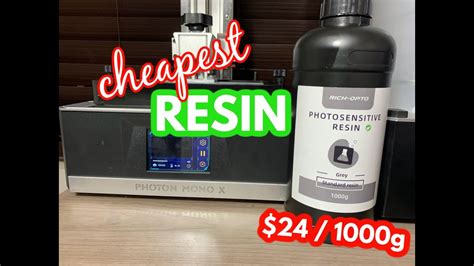 Cheapest 3D Resin