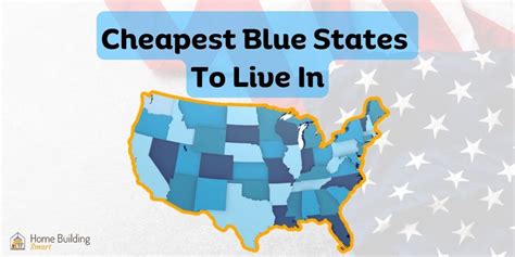 cheapest blue states