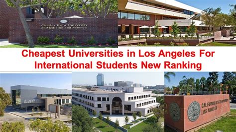 cheapest colleges in los angeles