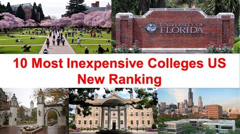 cheapest colleges near me