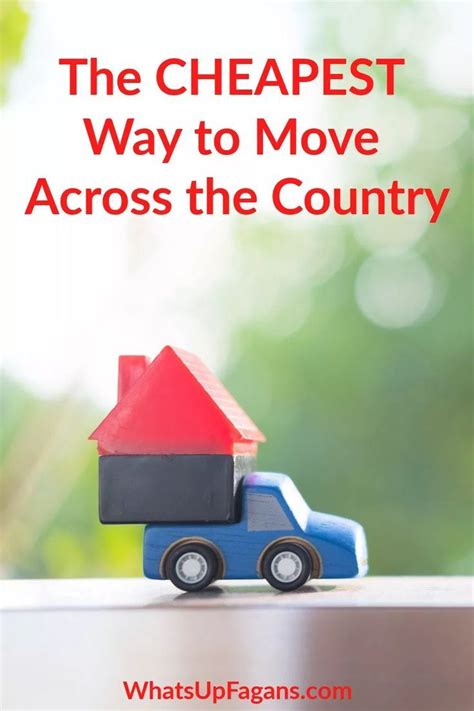 cheapest cross country moving tips