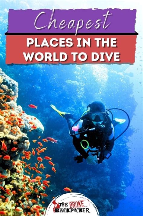 Cheapest Dive Destinations