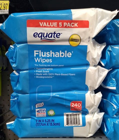 Cheapest Flushable Wipes