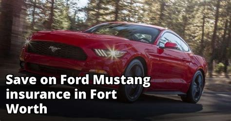 cheapest ford mustang insurance