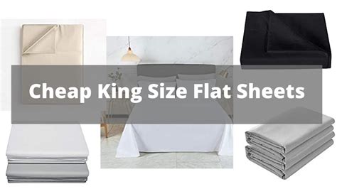 Cheapest King Size Flat Sheets