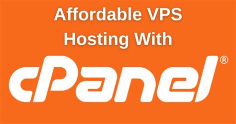 cheapest vps hosting with cpanel