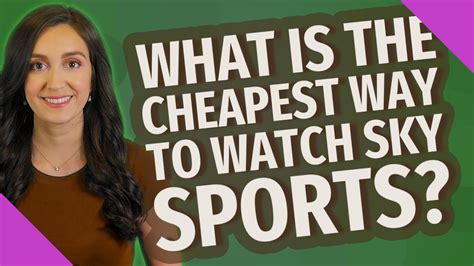 cheapest way to watch sports