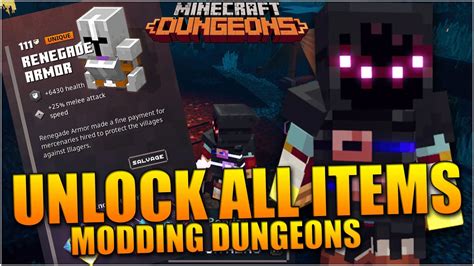 Cheat Codes Minecraft Dungeons