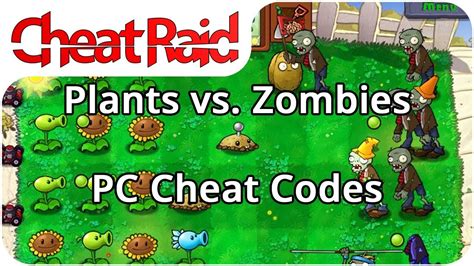 Cheat Plants vs Zombies Cheat All Plants