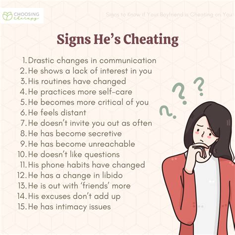 cheating in different words