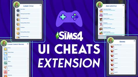 Cheats Ui Mod Sims 4