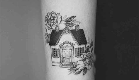 22 of the Best House Tattoos | Home tattoo, Circle tattoos, Tattoos