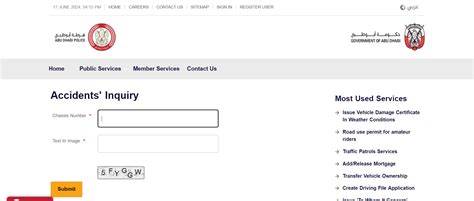 check accident history abu dhabi