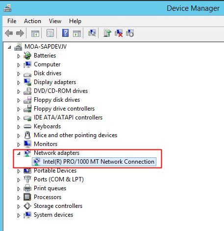 Check Adapter Connections