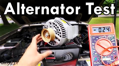 Check Alternator By Pulling Battery Cable