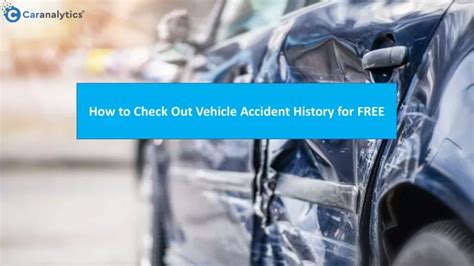 check car accident history usa database