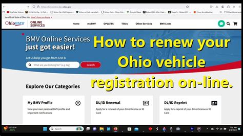 Check Car Registration Ohio