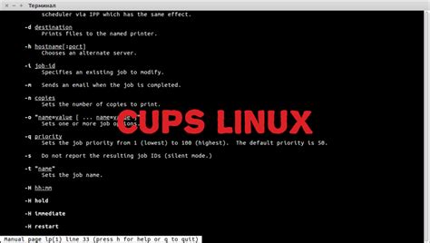 Check Cups Version Linux